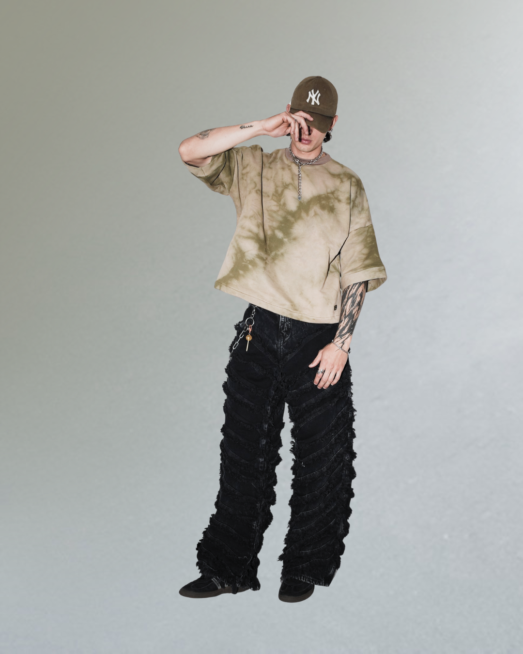 OVERSIZE WASH GREEN