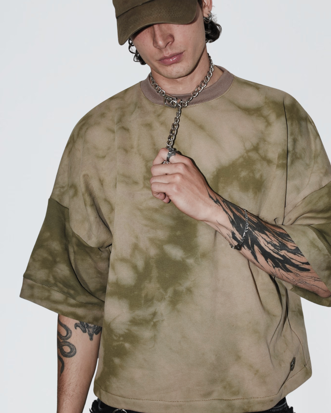 OVERSIZE WASH GREEN