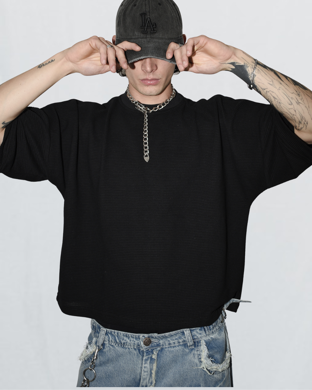 OVERSIZE BASIC BLACK